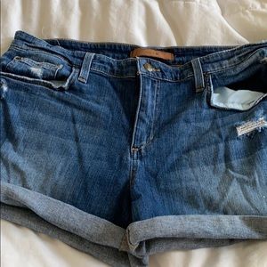 Joe’s Cuffed Denim Shorts